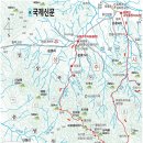 2014년 7월 26일 속리산 묘봉(충북 보은) 산행정보와 지도 이미지
