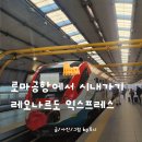 지원펀칭 | 로마공항에서 시내 기차 레오나르도익스프레스 구매방법 총정리 탑승 후기