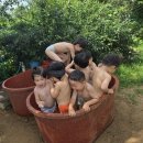 물방울 쌓기 이미지