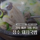 장수돼지국밥 | 경북 왜관 장수 돼지 국밥 순대국밥 맛집 추천 후기