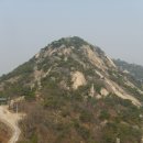 2014년 2월1일 인왕산(338M) 이미지