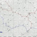충북 단양군 형제봉과 남천계곡일대 지도(출입금지 구역) 이미지