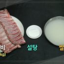 매운 등갈비찜 황금레시피 이미지