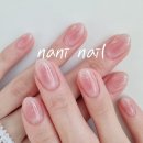 나니네일 | 김포 풍무동 네일샵 나니네일 여리여리 치크 글리터 풍무동네일