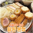 을지로 맛집 청계천 근처 종로 알돈 돈까스 냉모밀