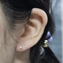 단성사 | 2.5mm 랩다이아 14k 피어싱 종로3가 단성사 디아 주얼리 후기