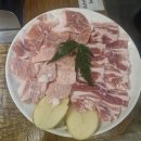 돌판에누운오겹살 | 의정부역 고기집 돌판 위에 파티 모듬구이 맛집