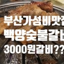 백양 | [대연동 맛집]3000원 갈비의 실체?!&#39;백양숯불갈비&#39; 본점 솔직후기