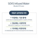 인퓨즈드 | 소브스 인퓨즈드 워터 바나바&amp;레몬 ,건강 채우는 워터 후기