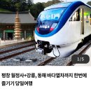 4월30일ㆍ(수) 평창 ~ 강릉 동해 누리로 열차 여행 이미지