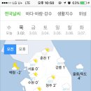 [★여기 쩌리다★] 내일 전국 날씨 (비도 오고 쌀쌀) 이미지