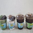 내돈내산 | 메가커피 버터떡 &amp; 말차 젤라또 팥빙 파르페, 1인 빙수 가성비 후기!