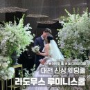 대전 라도무스 루미니스홀 하객후기 뷔페 대전결혼식장 신상웨딩홀