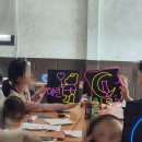 네온사인 와이어공예 | [동명동 이색체험] 가족이 함께 만드는 네온사인 체험 - 고흥 가족센터 출강 후기