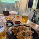 신원통닭 | 천안 봉명역 야장 술집 토지포차, 뼛속까지 시원한 얼음 생맥주와 바베큐 통닭 리얼 후기