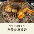 오발탄 | 서울숲 오발탄 양대창 양밥 후기, 성수에서 생각날 때마다 찾는 맛집