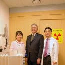 분홍빛으로 병원 이미지