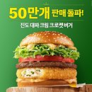 맥도날드 '진도 대파 버거' 출시 7일 만에 50만개 돌파 이미지