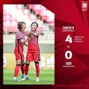 동아시안컵 여자축구 대한민국 vs 대만 경기 결과 이미지