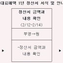 2025년 2월 배부 : [2024학년도] 1년 혜택분공지 가정통신문 예시(다운) 이미지