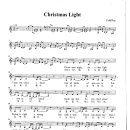 Coldplay / Christmas light 악보 이미지