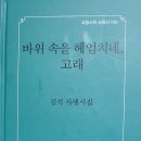 바위 속을 헤엄치네, 고래-김석 사행시집 이미지