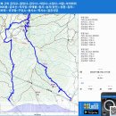 경북 구미 금곡교~굴암사~석암사~소림사~부처바위~금오산~약사암~마애블~탑사~습지~집터~범바위~선녀탕~구유소~금오식당 gpx [참고용] 이미지