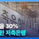 새마을금고 이어 저축은행까지…서민금융 연쇄 부실 이미지