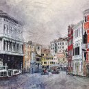 감성 일러스트 수채화 이미지