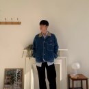 남자 청자켓 오버핏 점퍼 노르디스크 데님자켓 착용후기