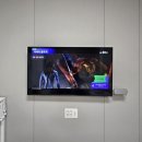 아산코아루아파트경로당 | 아산 코아루테크노시티 벽걸이TV설치된 후 셋탑박스 숨김과 선정리