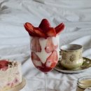 꽃 디저트 만들기 이미지