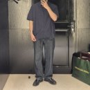 돌핀블루 | 포터리 남자 반팔 셔츠 숏 슬리브 컴포트 타입라이터 착용 후기