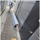 탑동 가림아파트 입구 | 수원 탑동 건물뒤편 화장실 출입문 차양 설치 후기 – 비 가림 필수 공간 개선