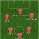 축구 대표팀 유니폼 정말 고기 마블링 같긴 한데 시간 지나면 적응되지 않을까 싶어서 베스트11 이미지