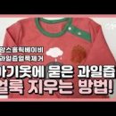 옷에 과일물 말끔히 얼룩제거 하는법 이미지