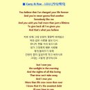 [MBC 미니시리즈 '애인' OST] I.O.U (I Owe You) -- Carry & Ron 이미지