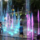 용출수 활용분수시설 이미지