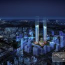 쌍둥이빌딩 이미지