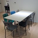 꿈마을우성 | 클럽메사 식탁후기-안양 동안구 꿈마을우성 : 시멘트화이트+라고실버