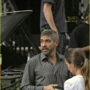 "브래드 피트&amp;조지 클루니" 영화 Burn After Reading 세트장에서 (10.1) 이미지