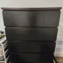 킹사이즈 배드 프레임+매트리스.IKEA 6단 서랍장. 워터디스펜서 이미지