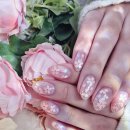 네일앤스타일&큐릭스 성신여대점 | 여리여리한 꽃네일 받고 온 네일앤스타일&큐릭스 성신여대점