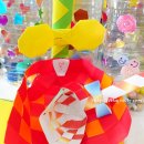 효성비전노인복지센터 | [효성비전노인복지센터] 손끝으로 피어나는 복(福)! 색종이 복주머니 직조 공예 만들기