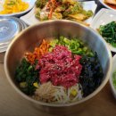 고기듬뿍 대왕비빔밥 (송정점) | 광주 광산구 숨은 맛집, 청뜰해 생고기비빔밥과 애호박찌개 솔직 후기