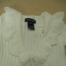 Polo Cotton Frilly Cardigan 이미지