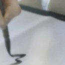 먹캘리그라피과정 이미지