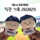 종합게임랜드 | [직관 기록 260829] 키움 vs 두산 망곰데이 직관 후기 | 잠실야구장 네이비석 310블럭 13열 시야, 망곰...