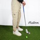 G-MB GOLF 블루 스냅백 볼캐릭터 스트레치 나일론 카고 조거 팬츠 이미지