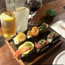 [용산] 더크다이브(내돈내산) : 분위기와 맛에 다이브 (마끼, 더크 제철 세비체)